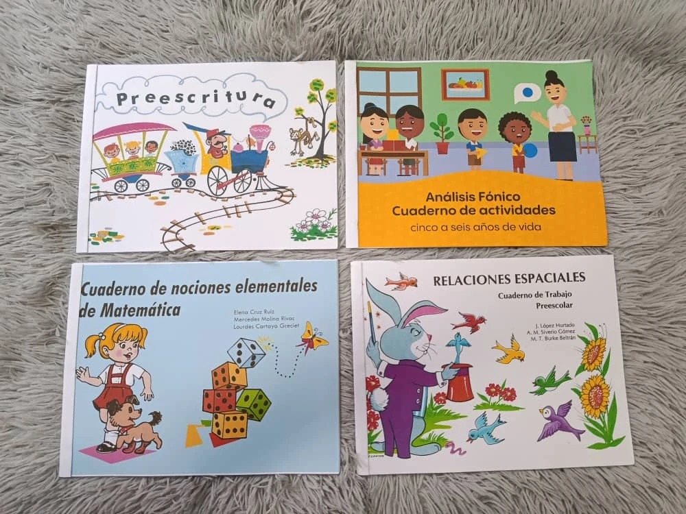 Set de 4 cuadernos de preescolar's foto | Ixi'Shop |  BizneCubano